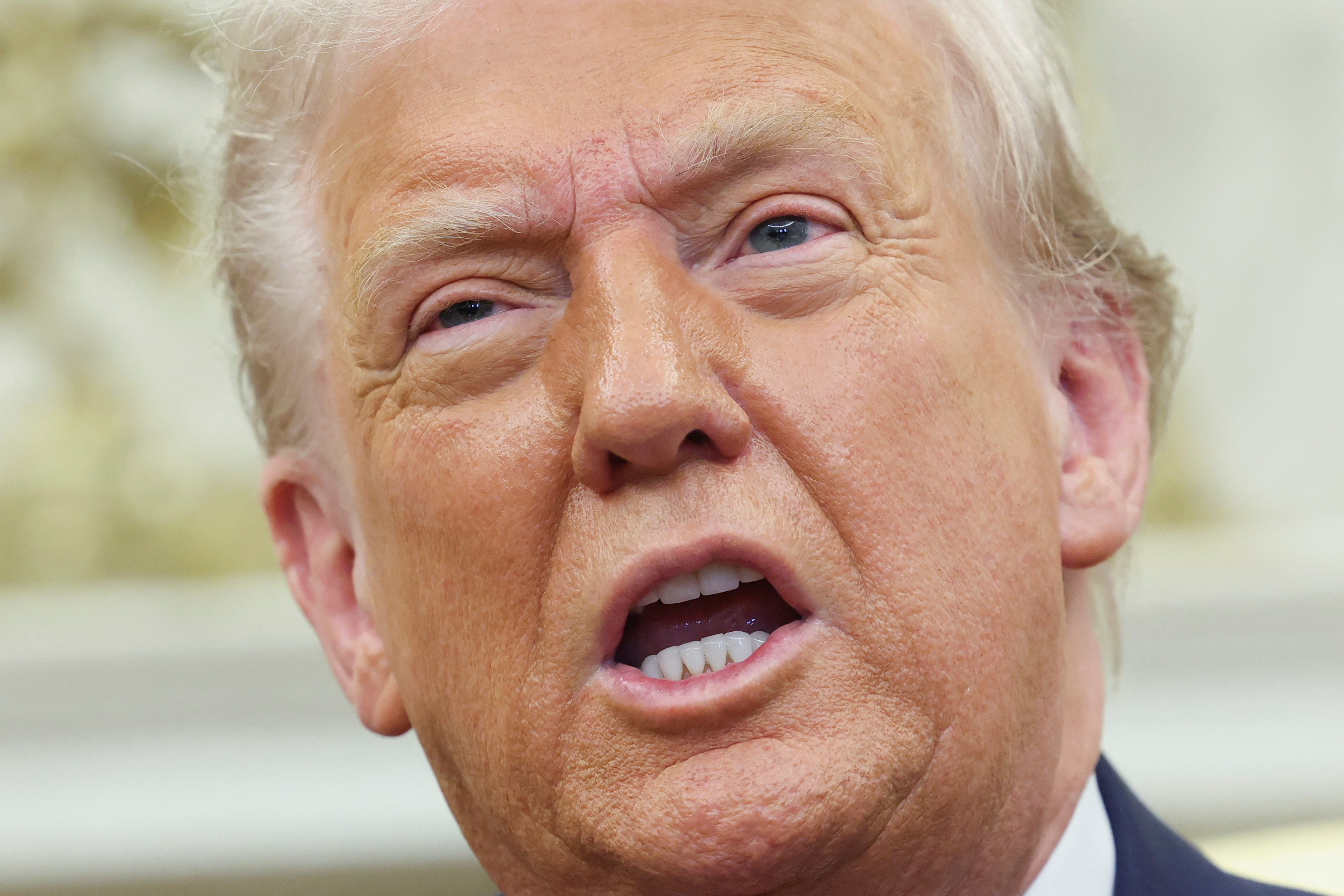 Trump diz que contração da economia dos EUA não tem a ver com tarifaço: 'Sejam pacientes'