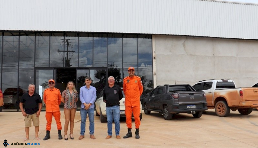 Vistoria Técnica nas futuras instalações do Corpo de Bombeiros de Matupá